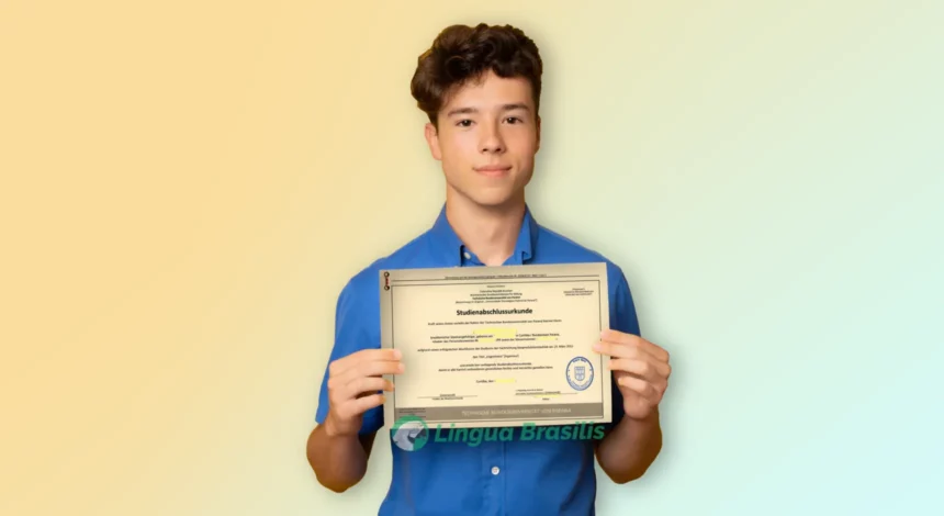 Official translation of Brazilian school certificates for studying or seeking a job in Germany with Lingua Brasilis Übersetzungsbüro Fabio Said