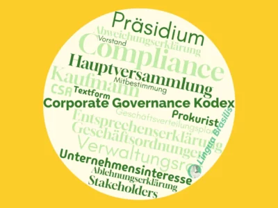 Deutscher Corporate Governance Kodex für Übersetzer in Frankfurt – Seminarbericht von Fabio Said
