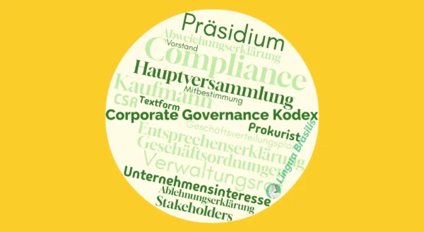 Deutscher Corporate Governance Kodex für Übersetzer in Frankfurt – Seminarbericht von Fabio Said