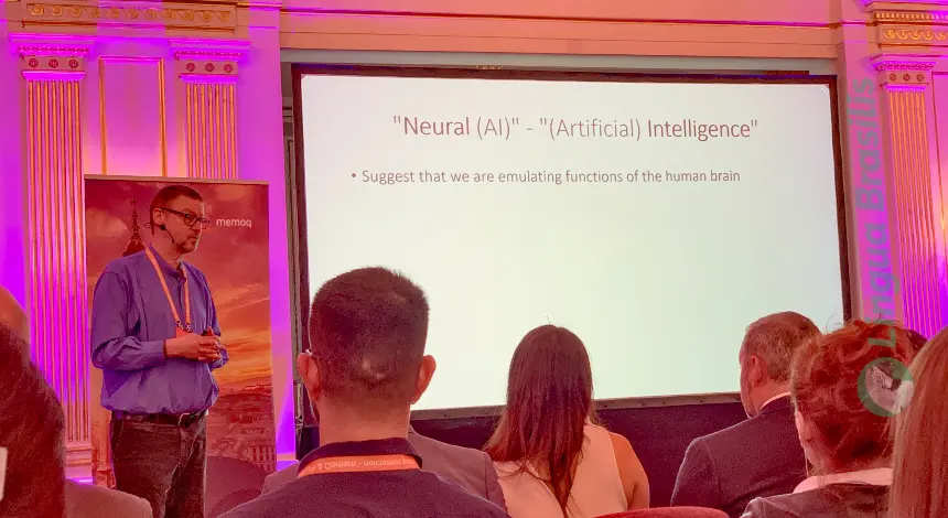 Palestra de abertura do memoQfest 2019: Jost Zetsche fala sobre Inteligência Artificial