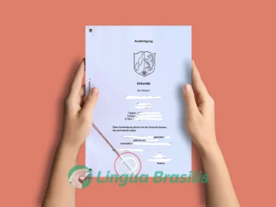 Professionelles Notariatsübersetzen und -dolmetschen Portugiesisch / Deutsch bei Lingua Brasilis Übersetzungsbüro Fabio Said