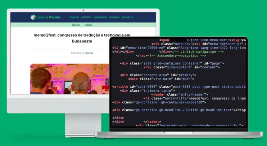 Localização profissional de sites para o português do Brasil com a Lingua Brasilis Übersetzungsbüro Fabio Said: tradução, adaptação cultural, execução técnica e SEO internacional
